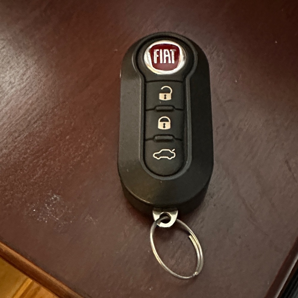 Black Car Key Fob